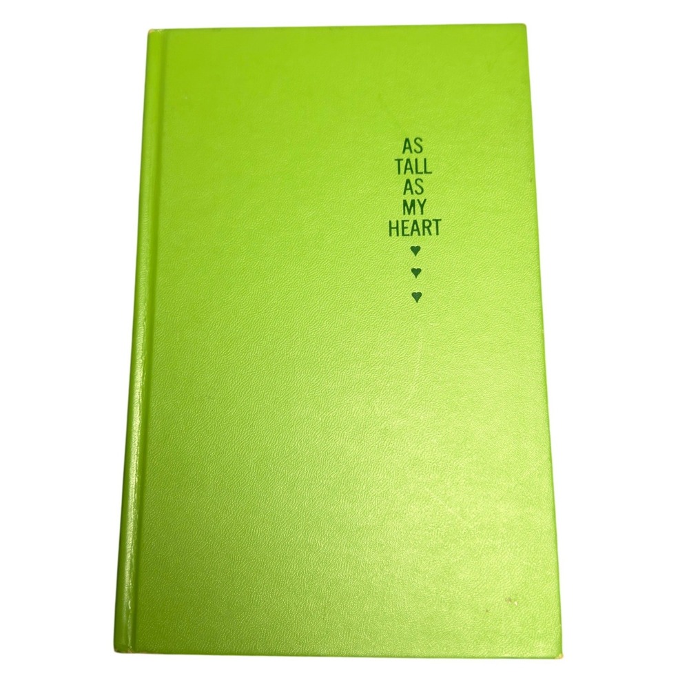 As Tall As My Heart Marjorie Holmes 1974 Hardcover EPM Publications Motherhood